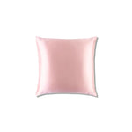 TAIE D'OREILLER 100% SOIE 22 MOMMES - ROSE SATINÉ