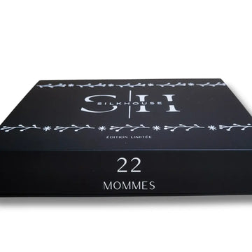 Coffret cadeau en soie noir