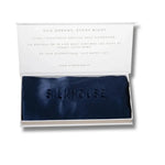 TAIE D'OREILLER 100% SOIE 22 MOMMES - SAPHIR