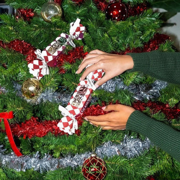 CRACKERS DE CHOUCHOUS EN SOIE LARGE - CHAMPAGNE